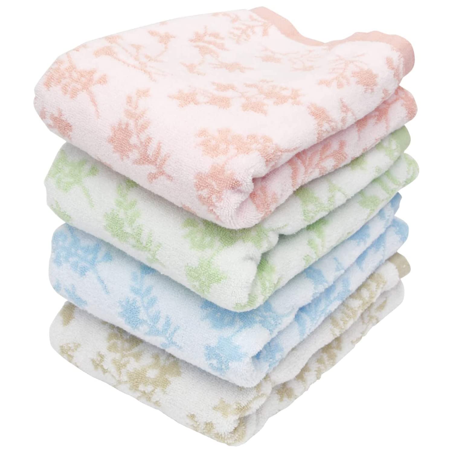 

Hayashi Набор из 60 полотенец 120 см, 4, Примерно. см, Пряжа без крутки, Fame, Синий, Розовый, Зеленый, Бежевый, BG4233-4P