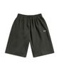 MINIMALPROJECT Minimal Embroidered Logo Wide Half Pants Msp305 [Darkgray]