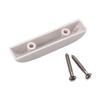 Plastic Thumb Rest Thumbrest with Mounting Screws White Lightweight Thumb Rest for Electric Bass Guitar Easy To Install