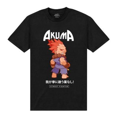 Street Fighter Unisex Adult Akuma T-Shirt