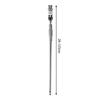 1pc FM Transmitter Antenna BNC Antenna 76-108MHz High Gain Telescopic Antenna Changbai Rod Antenna FM Broadcast Transmitter