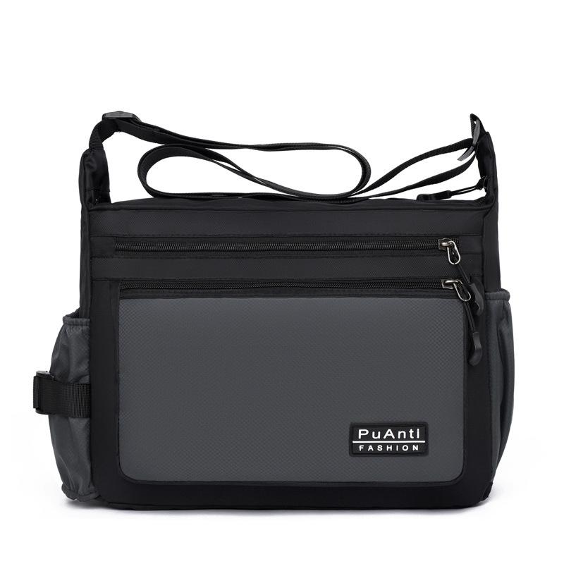 Business Shoulder Bag Men's Bag Oxford Crossbody Bag Large Capacity Multifunctional Briefcase