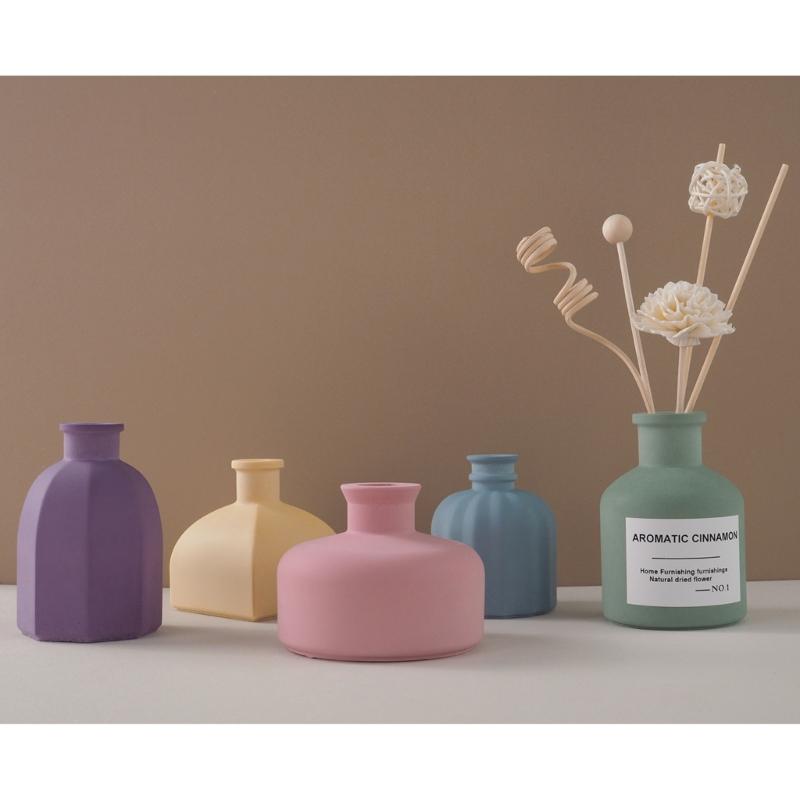 Polyhedral Flower Vase Silicone Mold for Vase Making Reusable Candle Resin Epoxy Mould Casting Molds DIY Silicone Mold