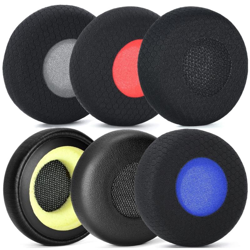 Comfortable Gaming Headset Ear Pads Ventilated Football Net Fabric Easy Cleaning Replaceable for evolve 20 20se 30 30II