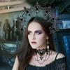 1 sett Vintage Saint Halo Krans og Halsbånd For Cosplay Festdekorasjon