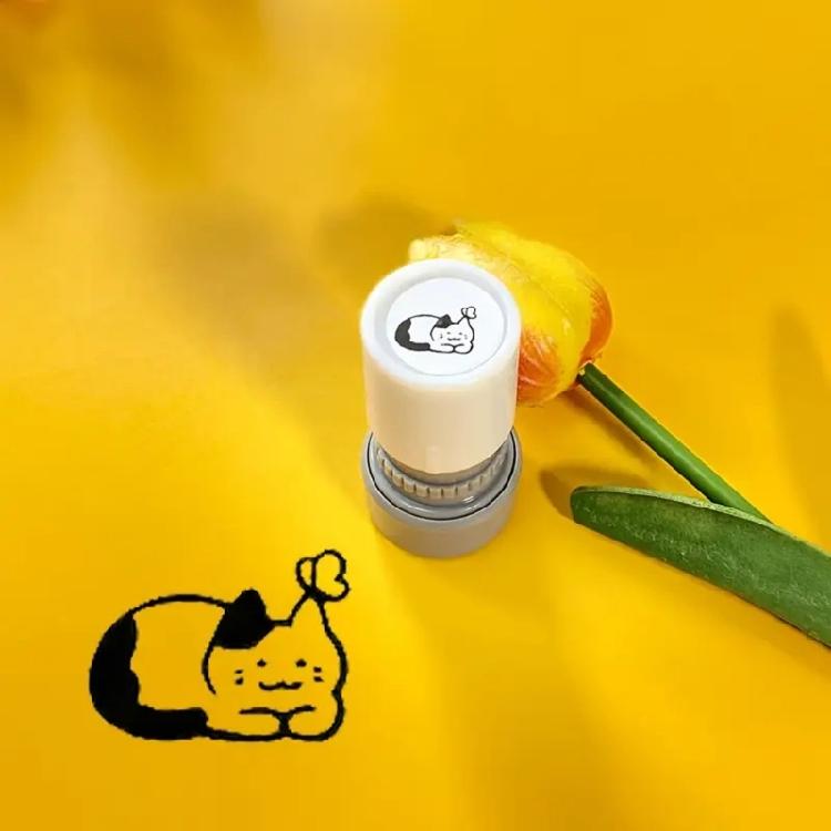 Lovely Cartoon Stamp with Black Cats Design Lightweight for Convenient Portability Everyday Use