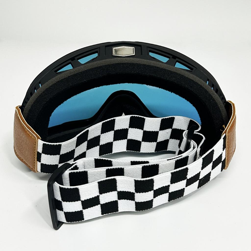 Motorcycle goggles, retro Harley SUV riding windproof and sand-proof day and night universal helmet glasses