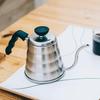 HARIO V60 Goutte à goutte Capacité pratique 500 ml Feu ouvert OK Compatible Hairline Argent Cadeau Cadeau Bouilloire/Vo-no Non-IH VKBR-70-HSV