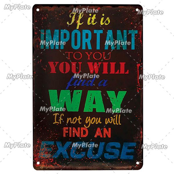 [MyPlate] LOVE Metal Sign Vintage Plaque Tin Sign Plate Wall Decor For Bar Club Man Cave Art Painting Gift