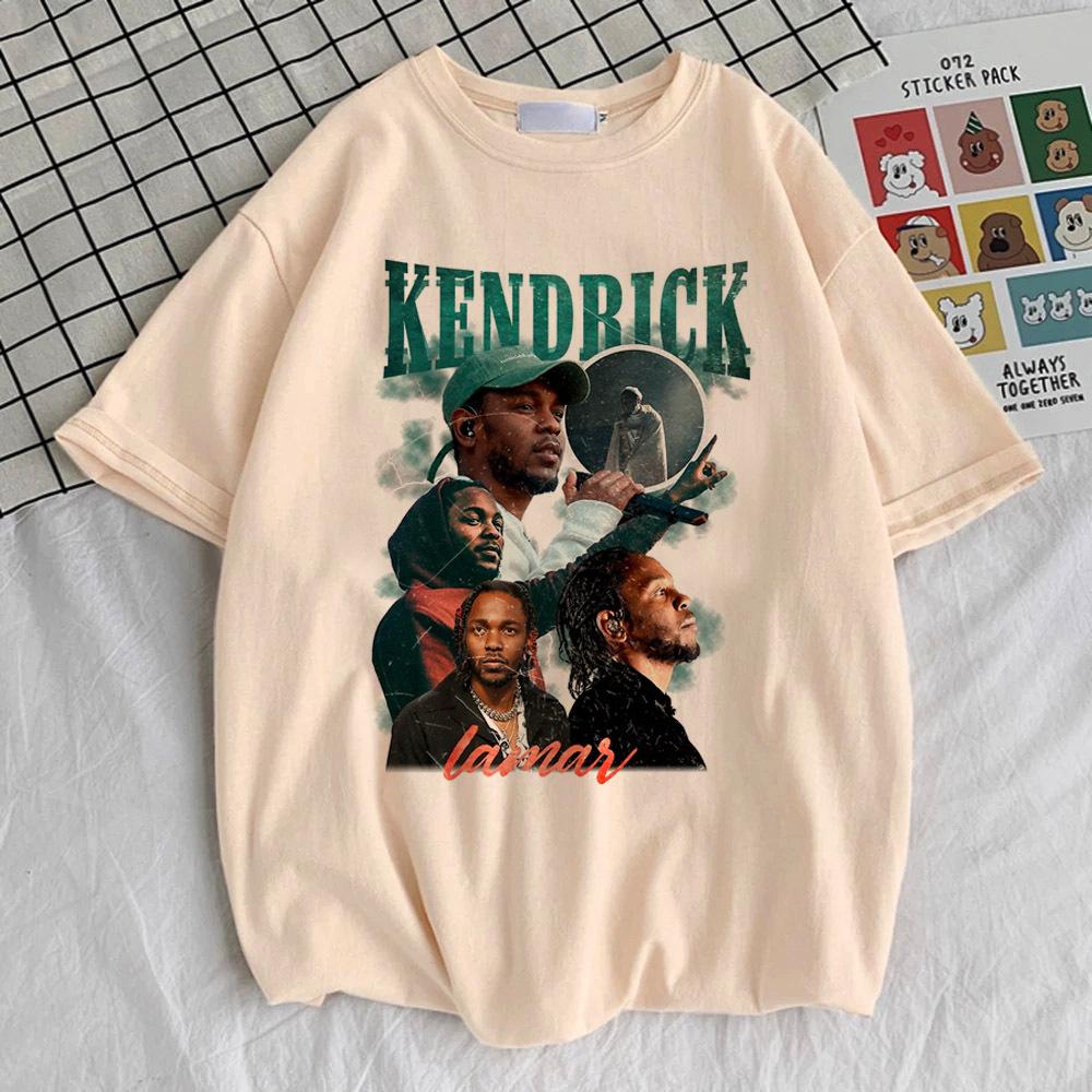Kendrick Lamar Top T-Shirts Teenager koreanische Kleidung Ästhetik Harajuku Trendiges Streetwear-Shirt Grafik 2000er Frauen Hip Hop Gothic