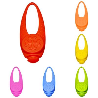 Pet Pendant Tough LED Silicone Pendant Night Safety Luminous Collar Tag with 3 Light Modes Pet Supplies