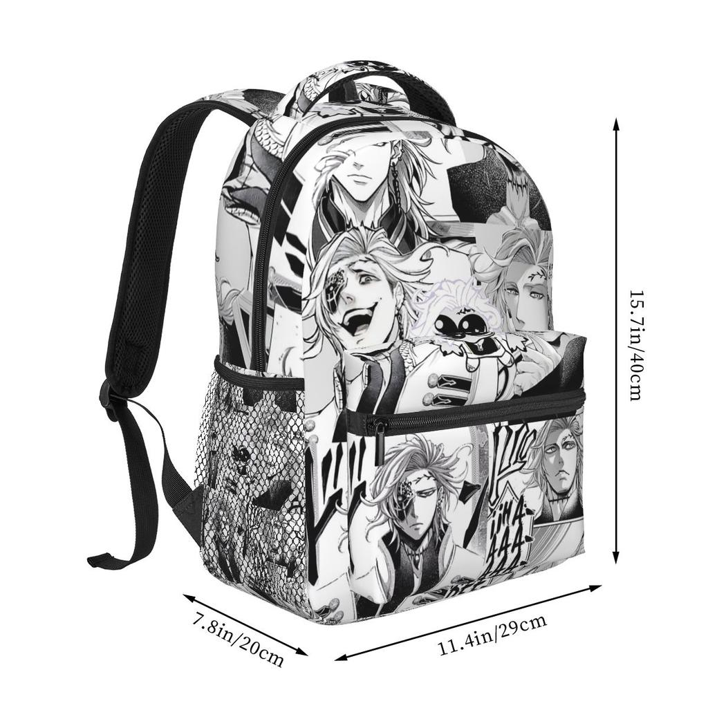 Record Of Ragnarok Hades Anime Student Backpack School Bag Hiking Travel Daypack for Men Women Fashion Bookbag Shoulder Bags