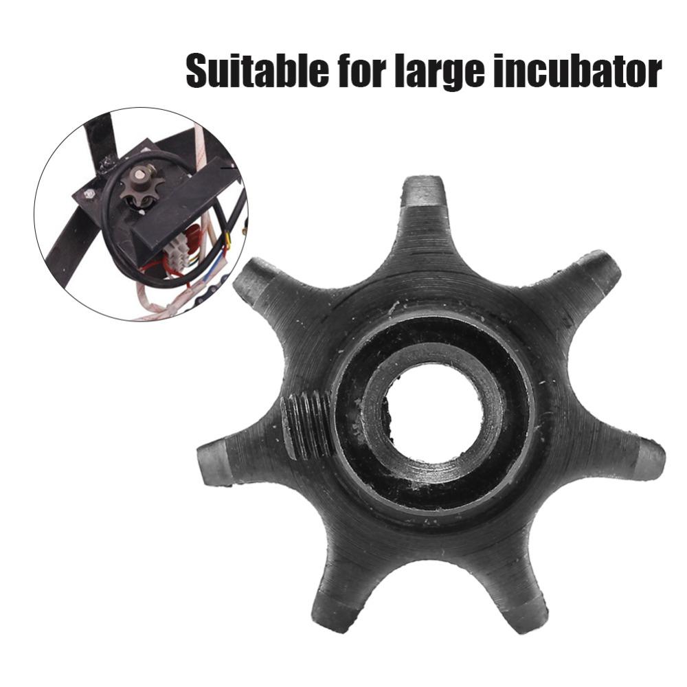2pcs Reversible Design Wheel Gear Black Reverse Gear Hatching Machine Gear Hatching Machine