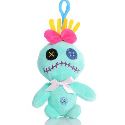 15/22cm Scrump Plush Toys Pendant Cartoon Lilo and Stitch Plush Toys Soft Stuffed Kawaii Green Doll Xmas Gift for Kids
