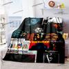 The Weeknd Fashionable Flannel Blanket Soft Warm Blanket Throw Blanket for Living Room Bedroom Bed Sofa Office Picnic Blanket
