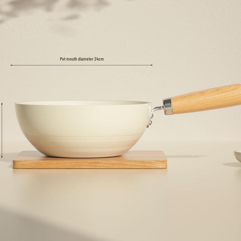 Yoshida Takumi Ceramic Non-Stick Wok