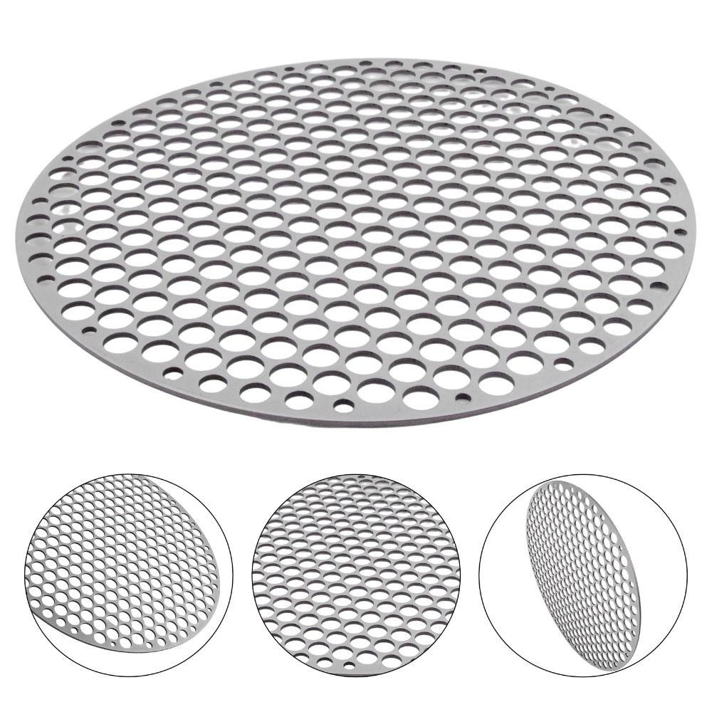 Stainless Steel Barbecue Net Food Grade Metal Baking Grid Universal BBQ Mesh Grate Camping