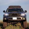 For Toyota 4Runner 2006 2007 2008 2009 TRD Pro Style High Quality ABS Car Front Grille With LED Light Grill