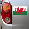 Tri Koshki KCS398 Národní vlajka Walesu Nálepka na auto PVC obtisky Nálepka na příslušenství pro motocykly na stěnu dveří nárazníku automobilu