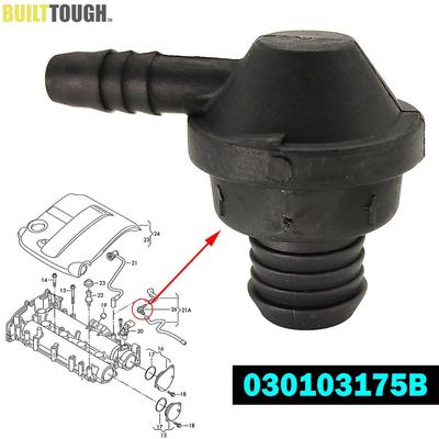 Engine Breather Hose One Way Valve For SKODA FABIA OCTAVIA II 1Z RAPID NH ROOMSTER 5J SUPERB MK2 3T4 Vent 030103175B Engine Valve Parts 7