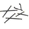 Linkage Pull Rod Tie Rod Kit for   SCX24 C10 1/24 RC Car   Parts Suspension Link