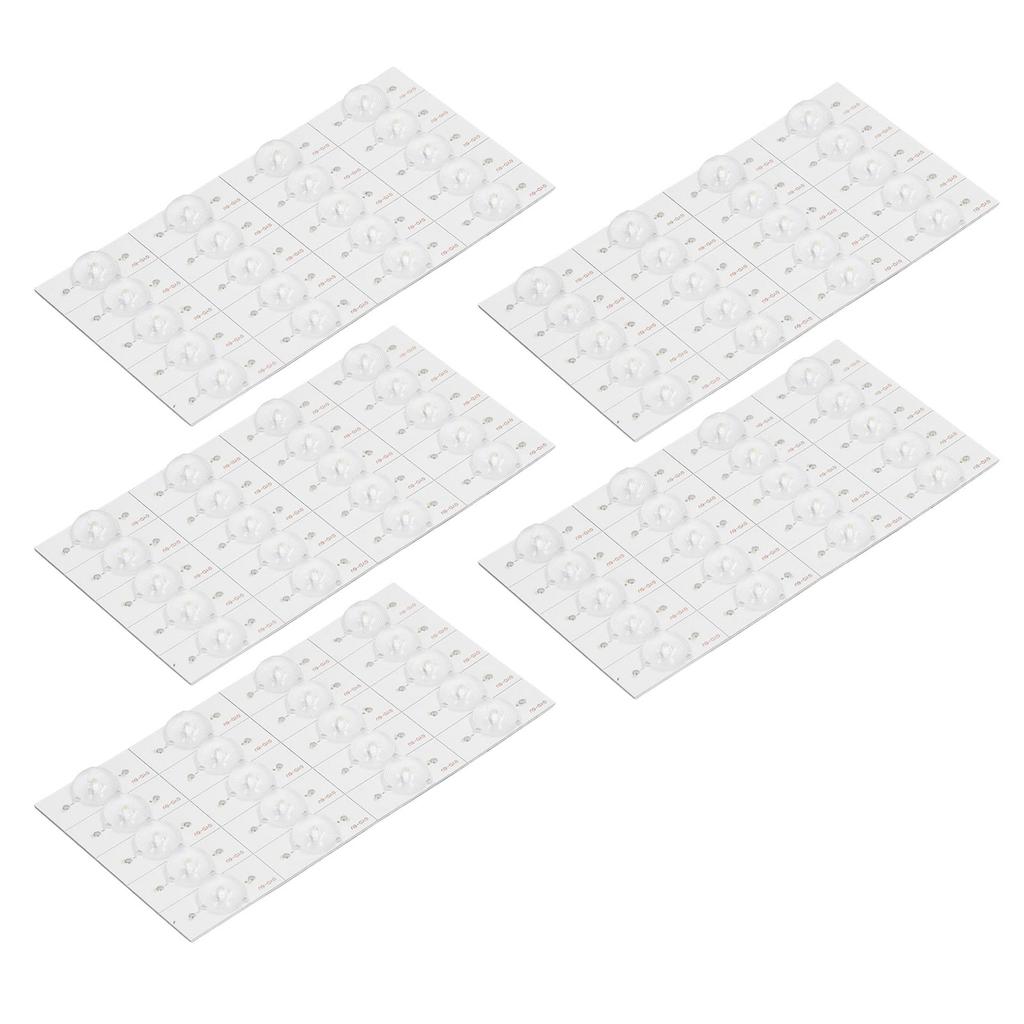 100Pcs Lens Bead 6V Transparent Round LED High Brightness Accessory for 32?65in TV Repair