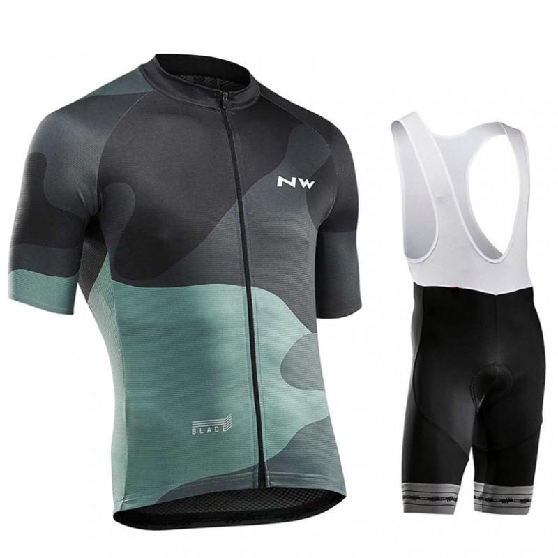 NW Cycling Clothing Short-sleeved Suit Bicycle Suspenders Shorts Breathable Sweat-wicking Equipment