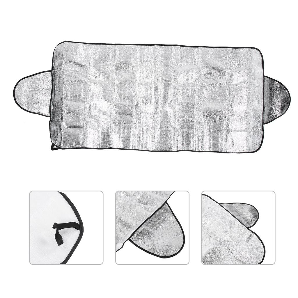 Multi Functional Windshield Cover Sun Rain Snow Frost Shade Block Protector for Summer Winter