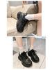 Women's Korean-Style 2025 Summer Dad Sneakers: Breathable Mesh, Thick Sole, Versatile White Running Shoes