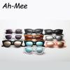 2pcs Fashion Cat Eye Sunglasses Woman Vintage Large Frame Brand Gradient Design Glasses Sun Glasses for Female UV400 Eyewear