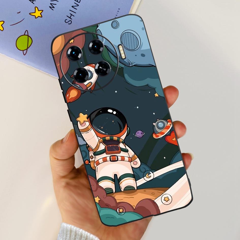Für Tecno Spark 20 Pro+ KJ7 Hülle 2024 Süßes Herz Dinosaurier Cartoon Stoßfest Weiche Hülle Für Tecno Spark 20 Pro Plus Etui Funda