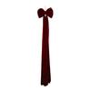 Large Christmas Tree Topper Bow Red Velvet Ribbon Gift Bows for Home Wreath Birthday Wedding Party Room Wall Backdrop Decoration