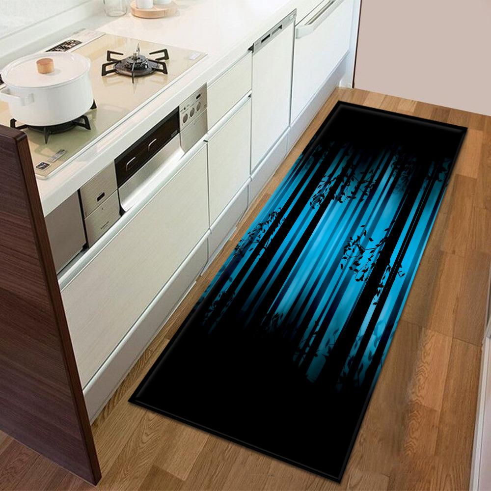 

Коврик для кухни, коврик для входной двери, длинный ковер для спальни, коридора, ванной комнаты, нескользящий пол, детский ковер 50x80cm