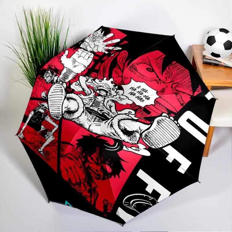 pirate Adventure Umbrella Folding umbrella, automatic umbrella 8-Frame for Travel, camping Use Gift for Halloween Christmas