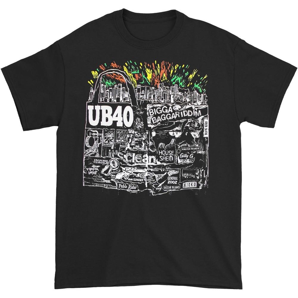 Men's UB40 Bigga Bagga T-shirt Black
