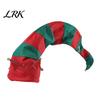 Cappello a Punta di Natale Cappello da Elfo, a Strisce con Pompon o Regalo per Amici Campanelle, Cosplay Adulti, Costume per Festa di Natale Gioco di Ruolo Invernale