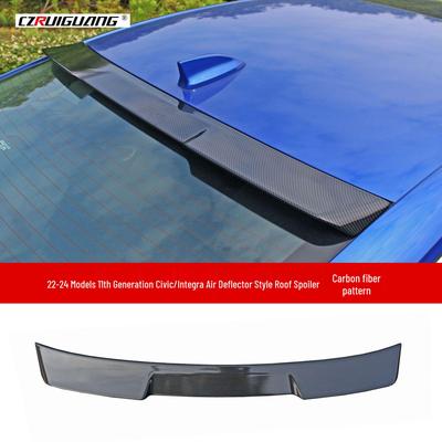 Kit de Alerón Trasero y de Techo con Divisor de Labio Frontal para Civic Type R 2022