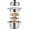 Supor 3-Layer 304 Stainless Steel Steamer Pot