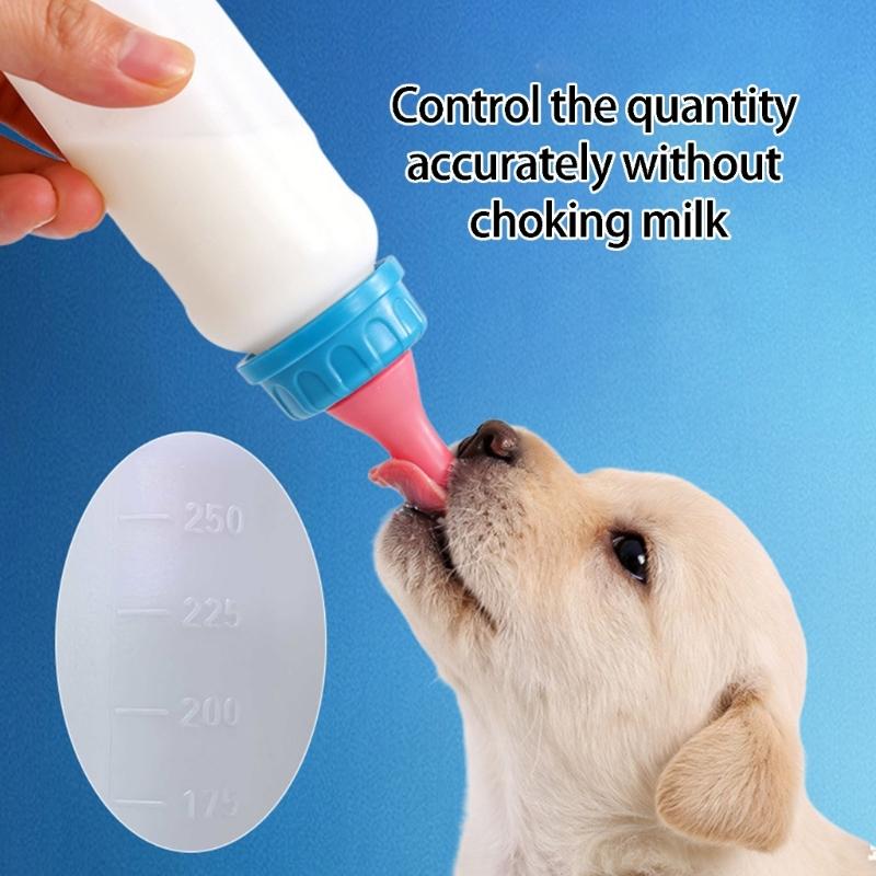 4PCS Baby Animal Feeding Bottle With Ergonomic Designs For Newborns Pet Lamb Piglets Comfortable Grip Milk Bottles
