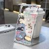 Colorful Cute Cartoon Cat Phone Case For IPhone 17e 16e Air 17 Pro Max 15 16 13 14 11 12 Plus Soft Clear Flexible Ins Cover