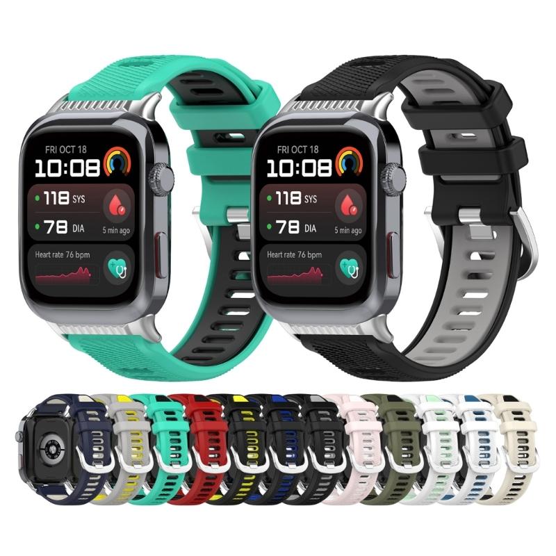 strong  Silicone Replacement Straps Comfortable & Breathable Designs Wristband for Everyday Use Suitable for Watch 