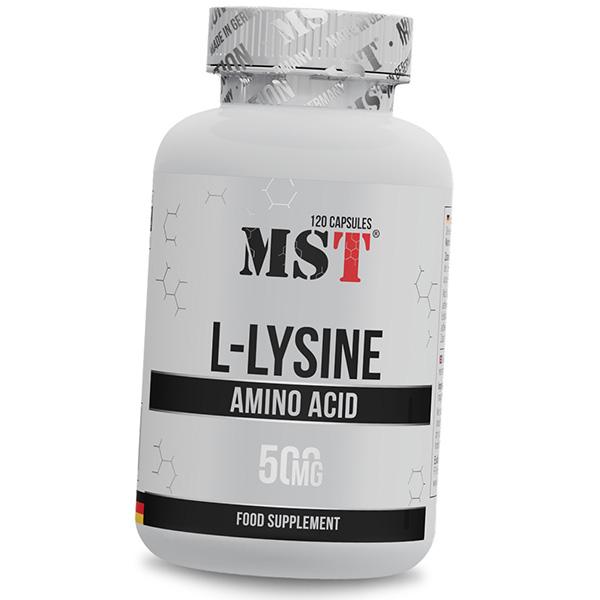 

Lysine capsules, Lysine 500, MST (27288035) 120caps