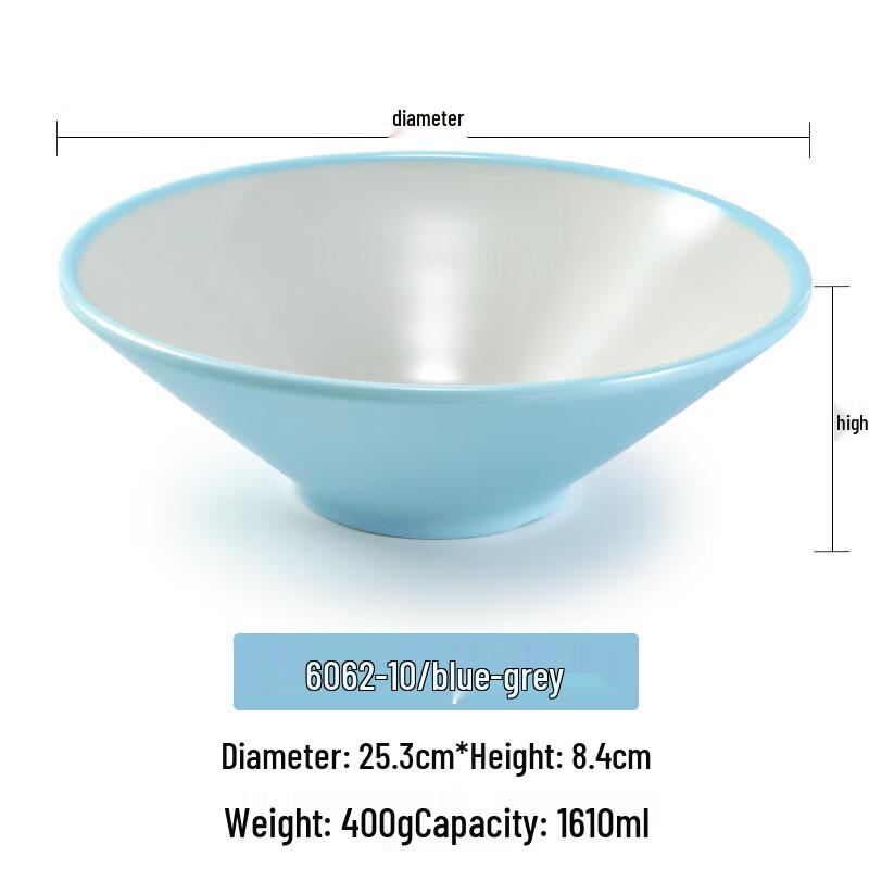 

A5 Melamine Conical Noodle Bowl