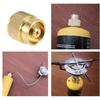 Adaptateur Convertisseur de Réservoir de Gaz Propane pour Camping en Plein Air Réservoir de Gaz Plat Réservoir de Gaz MAPP Adaptateur de Remplissage Mutuel