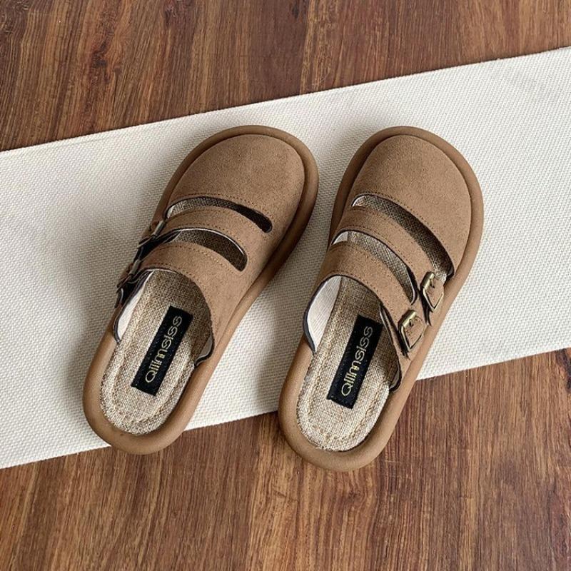 Fashion Women Slippers 2025 New Summer Ladies Slippers Leisure Sandal Slippers Female Fashion Woman Sandals Non Slip Linen Flat Shoes