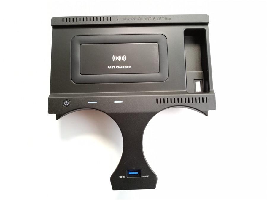 Caricabatterie Wireless Veloce per Telefono 12V Scatola Portaoggetti Console Per Bmw X3 X4