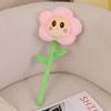 Sunflower Plush Fake Flowers: Small Red Bouquet for Bay Window Decoration & Curtain Buckle