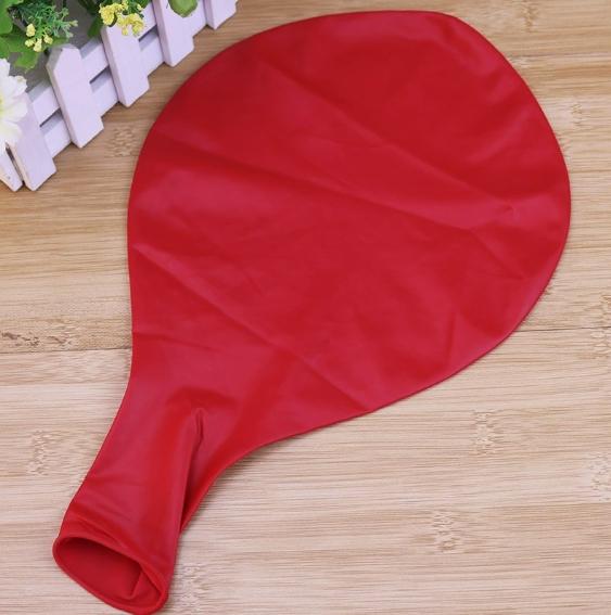 

1/4Pcs 36 Inch Latex Giant Big balloons Jumbo Round Climb Balloon for Funny Game & Birthday Decoration [Pumps are random color] 36inch красный