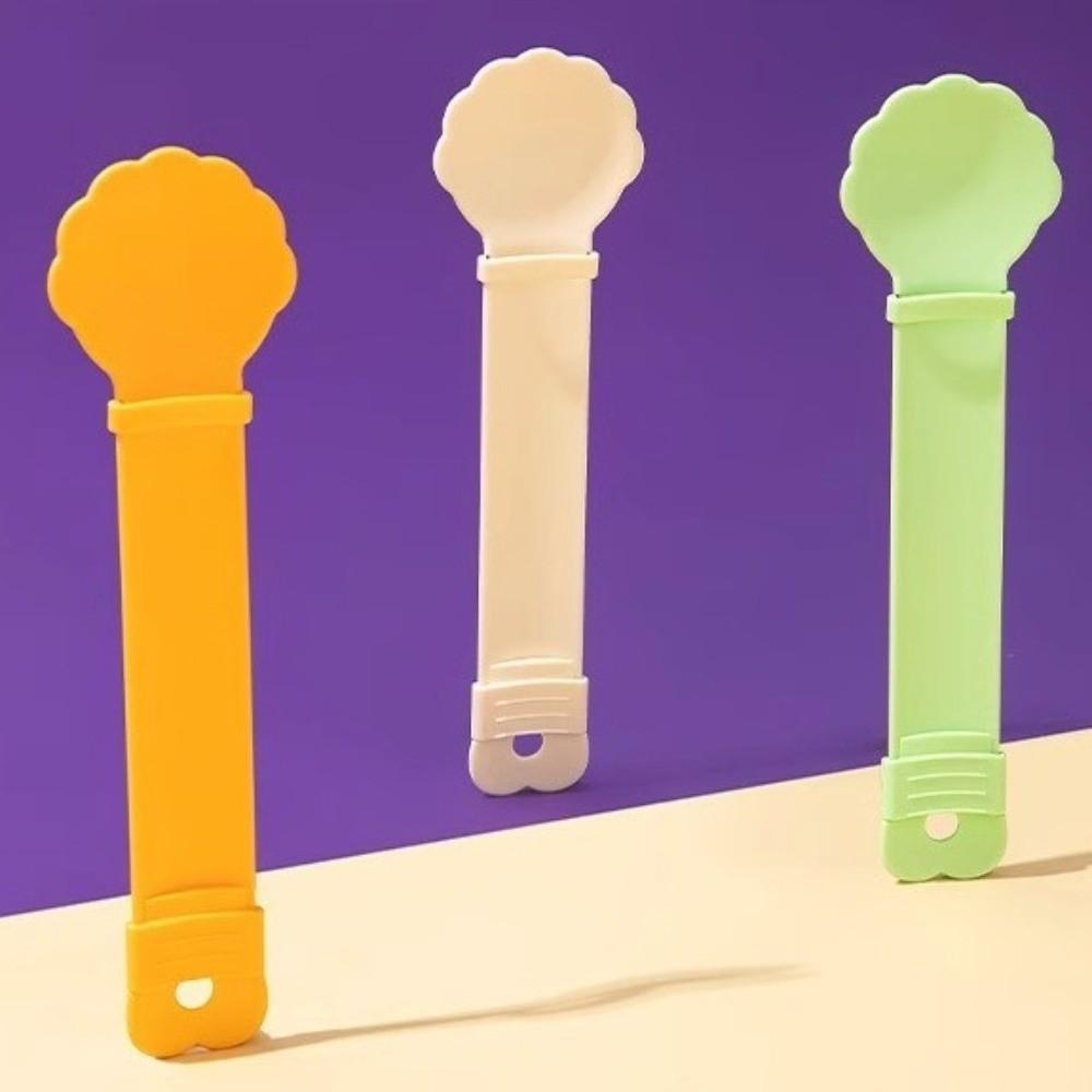 Extended Handle Pet Feeding Spoon Plastic Pet Wet Food Scoop Cat Treat Spoon Feeder  Pet Feeding
