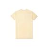 Drop Shoulder Sleeve T Shirt Women's Light Yellow 10021721-A01